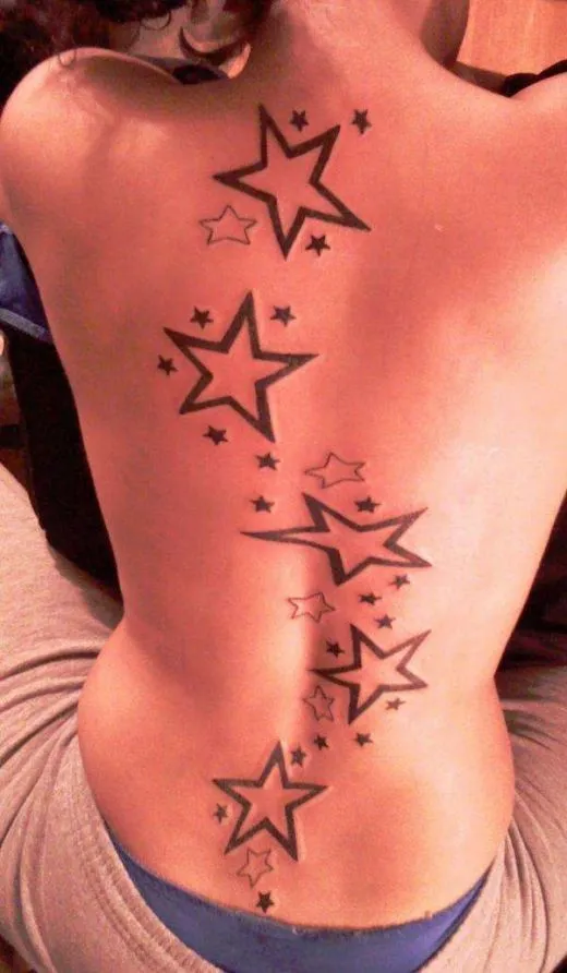 Stars Tattoos for Vagabond Girls