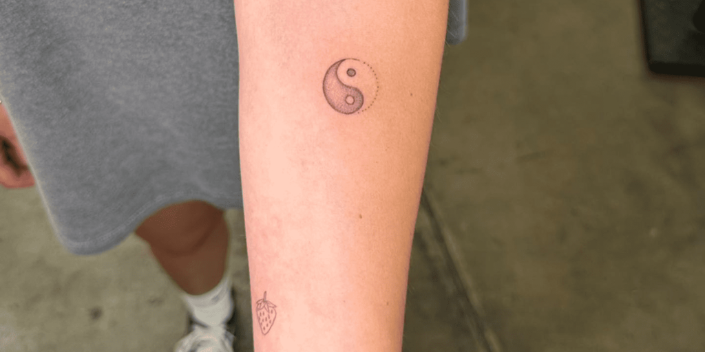 Yin-Yang Tattoo - chinise tatto design